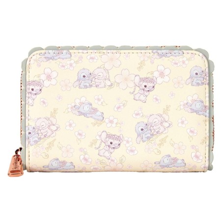 DISNEY - Cute Stitch Cherry Blossom - Portefeuille LoungeFly 