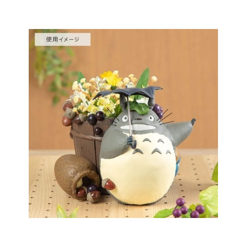 MON VOISIN TOTORO - Totoro - Diorama Planter 17cm 