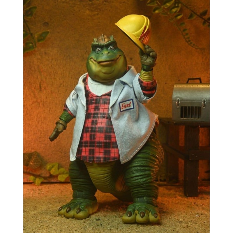 DINOSAURES - Earl Sinclair Wesayso - Figurine Ultimate 18cm 