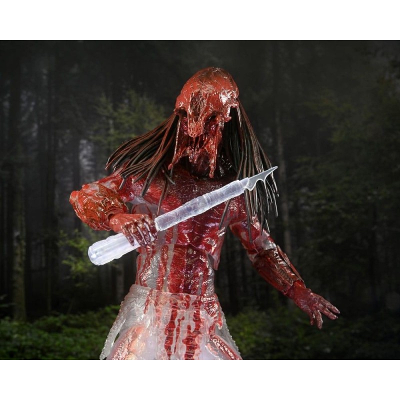 PREY - Ultimate Feral Bear Blood Predator - Ultimate Figurine 18cm 