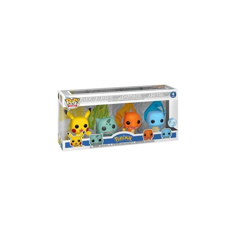 POKEMON - POP Games - Starters - Pack 4 