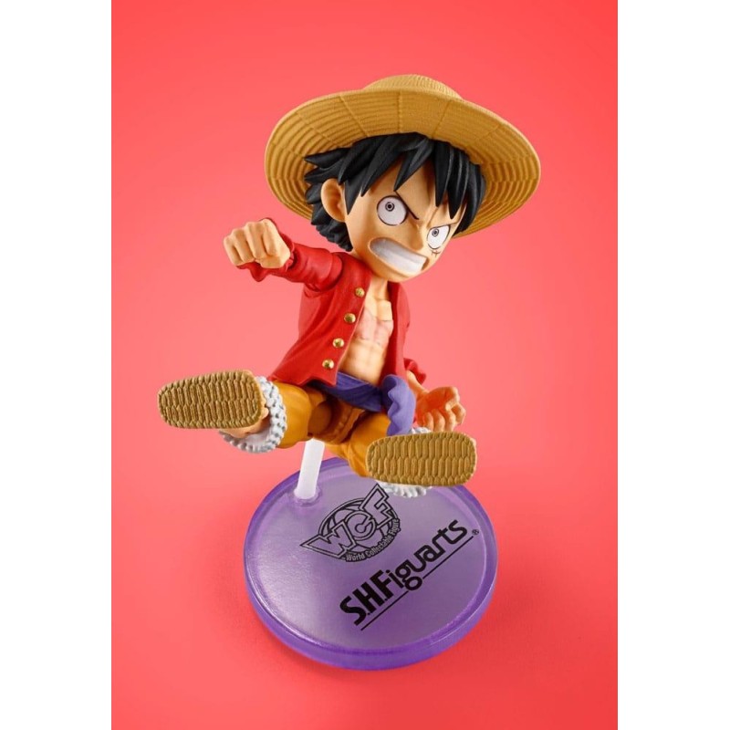 ONE PIECE - Luffy - Figurine WCF X S.H. Figuarts 8cm 