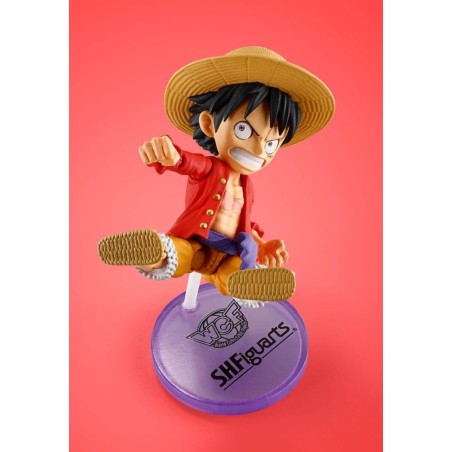 ONE PIECE - Luffy - Figurine WCF X S.H. Figuarts 8cm 