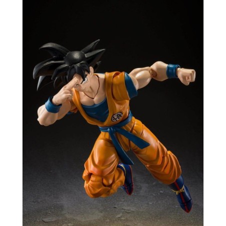 DRAGON BALL Z - Son Goku "Super Hero" - Figurine S.H. Figuarts 14cm 