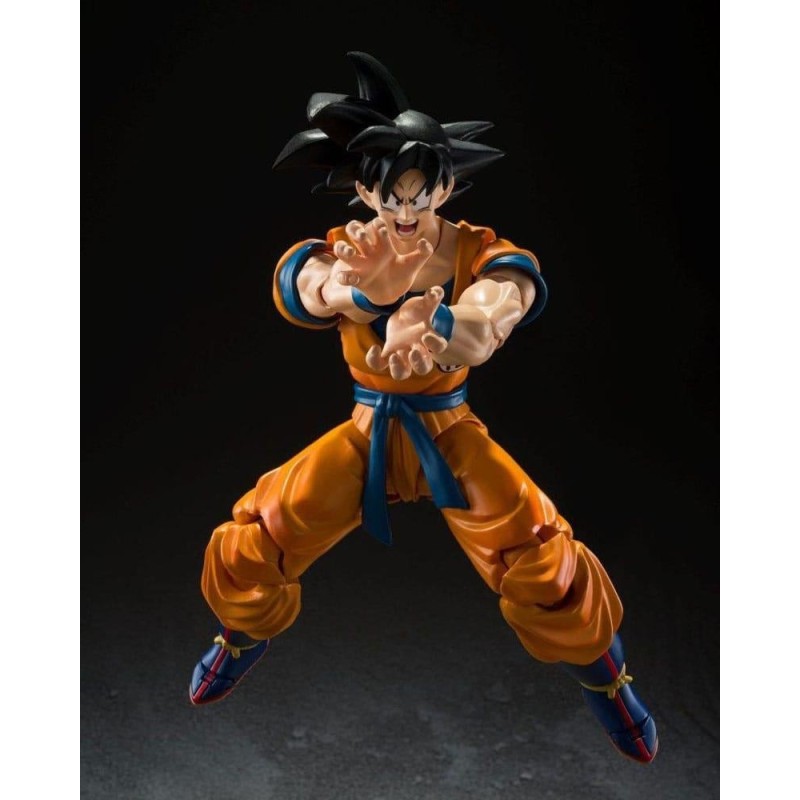 DRAGON BALL Z - Son Goku "Super Hero" - Figurine S.H. Figuarts 14cm 