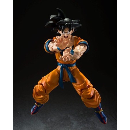 DRAGON BALL Z - Son Goku "Super Hero" - Figurine S.H. Figuarts 14cm 