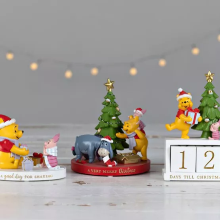 DISNEY - Winnie L'Ourson & Porcinet - Noël - Figurine 