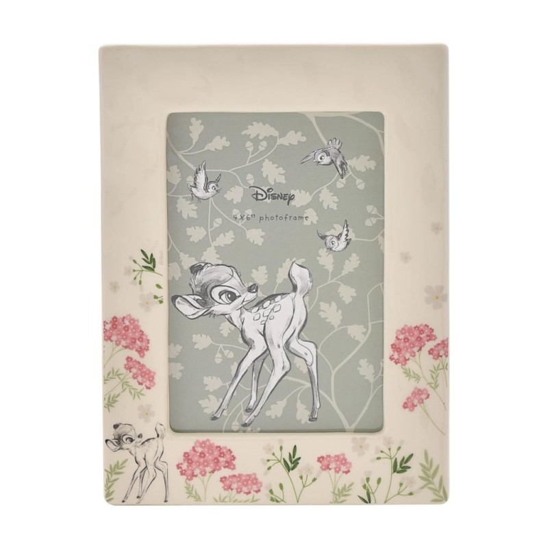 DISNEY - Forest - Bambi - Roses - Cadre Photo 