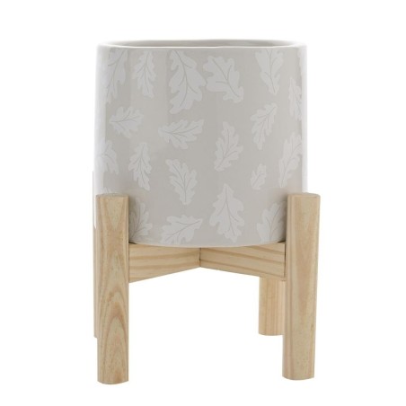 DISNEY - Forest - Bambi - Pot à Plante + Socle en Bois 