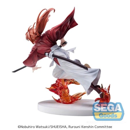 KENSHIN LE VAGABOND - Kenshin Himura - Statuette Luminasta 15cm 