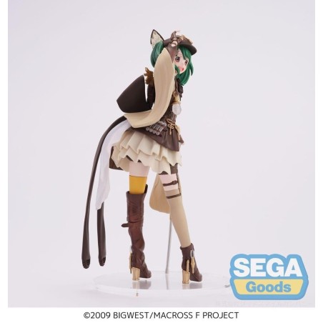 MACROSS FRONTIER - Ranka Lee Oshare - Statuette Figurizma 17cm 