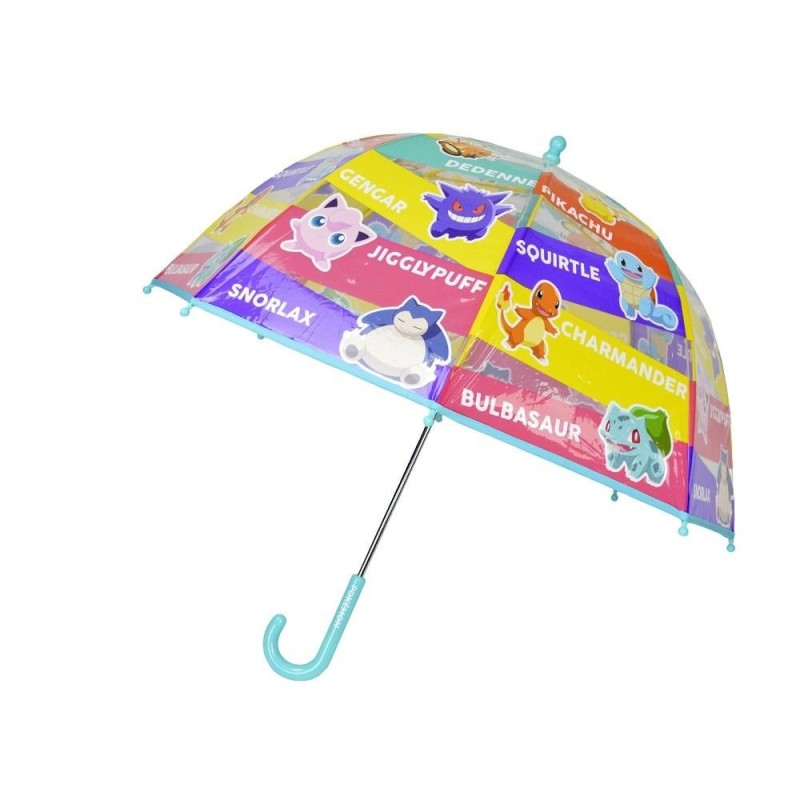 POKEMON - Pikachu & Friends - Parapluie Transparent Manuel 48 cm 