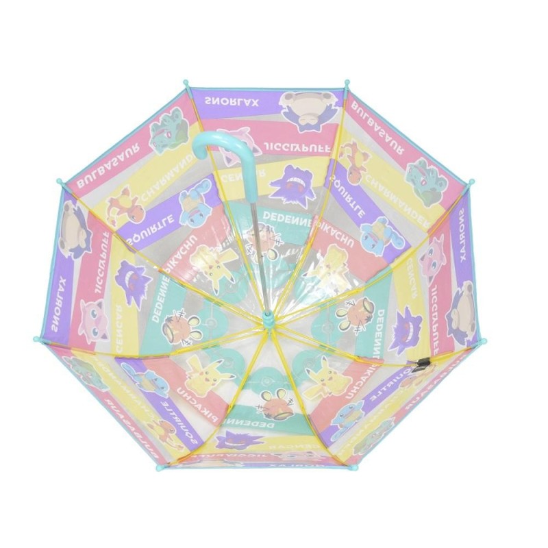 POKEMON - Pikachu & Friends - Parapluie Transparent Manuel 48 cm 