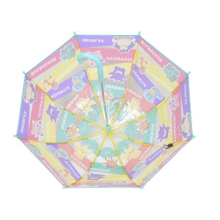 POKEMON - Pikachu & Friends - Parapluie Transparent Manuel 48 cm 