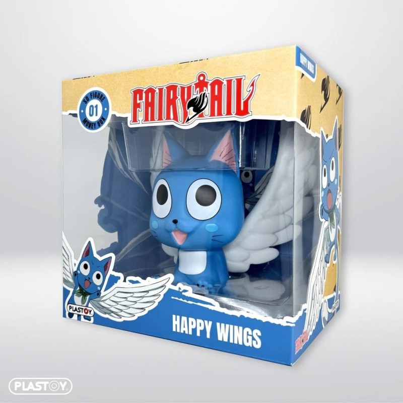 FAIRY TAIL - Happy ailé - Tirelire PVC 18cm 