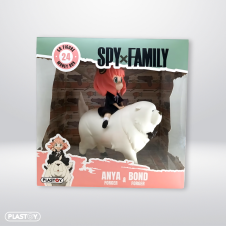 SPY X FAMILY - Anya & Bond - Tirelire PVC 32cm 
