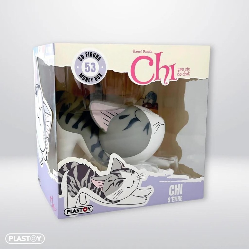 CHI - Chi s'étirant - Tirelire PVC 11cm 