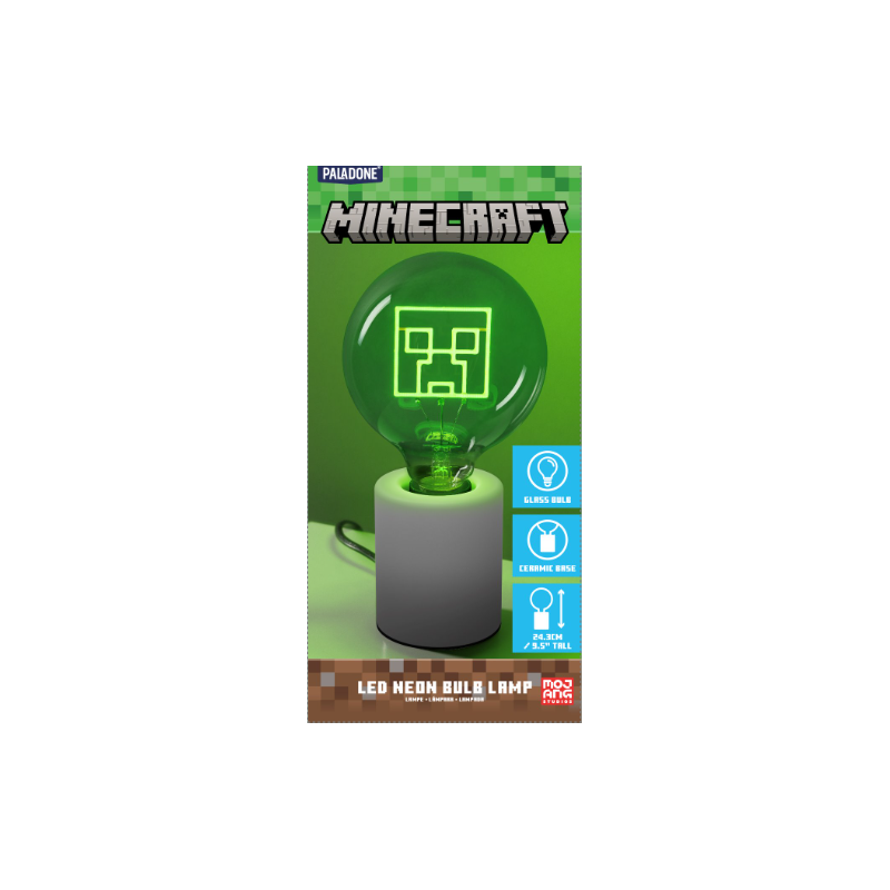 MINECRAFT - Creeper - Lampe Néon LED 