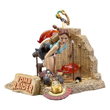 TOMB RAIDER 1996 - Lara Croft "Classic Era" - Statuette 17cm 