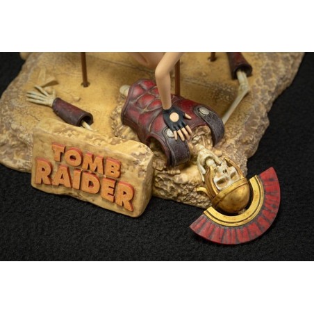 TOMB RAIDER 1996 - Lara Croft "Classic Era" - Statuette 17cm 