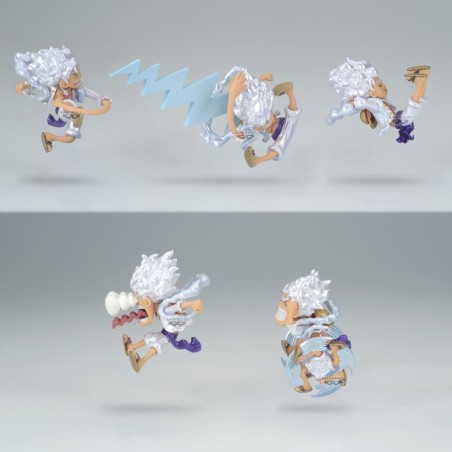 ONE PIECE - WCF Luffy Gear 5 Metallic - Assortiments 12 Figurine 7cm 