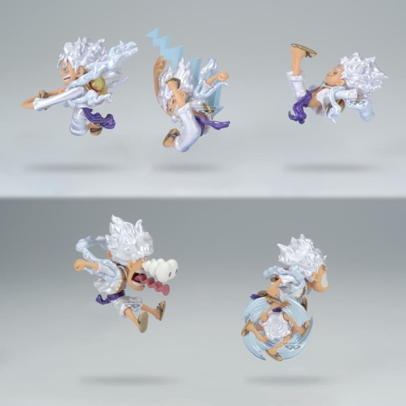 ONE PIECE - WCF Luffy Gear 5 Metallic - Assortiments 12 Figurine 7cm 