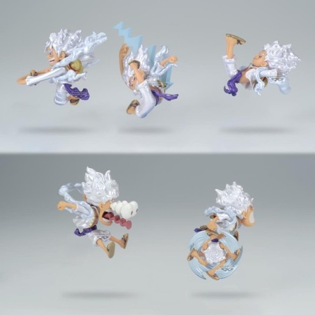 ONE PIECE - WCF Luffy Gear 5 Metallic - Assortiments 12 Figurine 7cm 