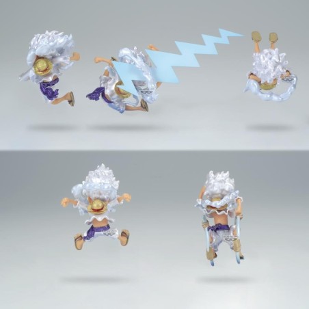 ONE PIECE - WCF Luffy Gear 5 Metallic - Assortiments 12 Figurine 7cm 