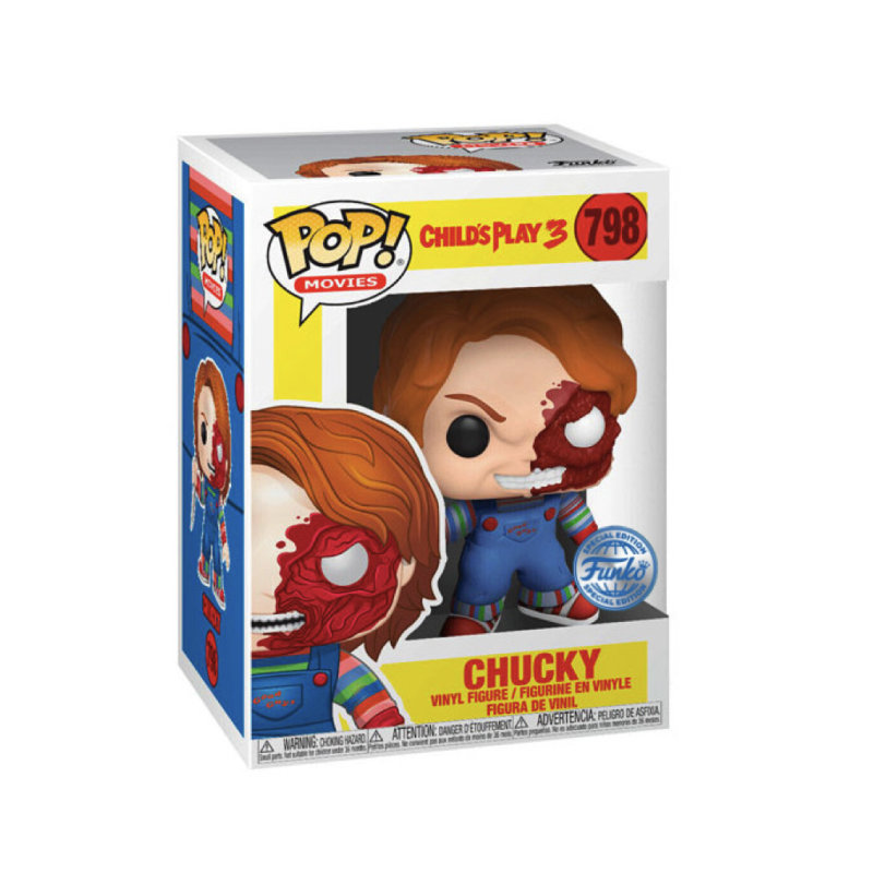 CHUCKY - POP Movies N° 798 - Chucky Half (BD) 