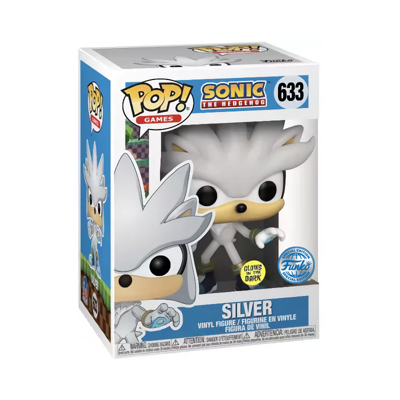 SONIC 30TH - POP Games N° 633 - Silver The Hedgehog (GW) 