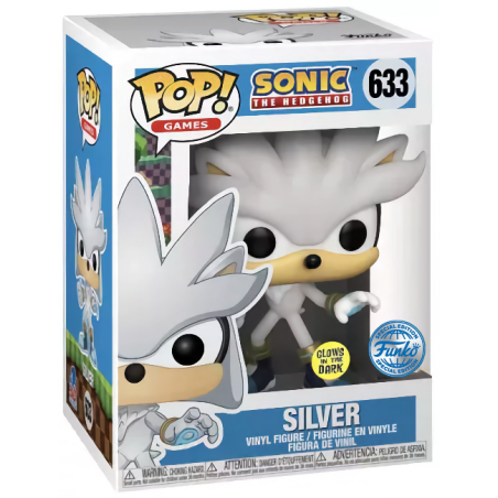 SONIC 30TH - POP Games N° 633 - Silver The Hedgehog (GW) 