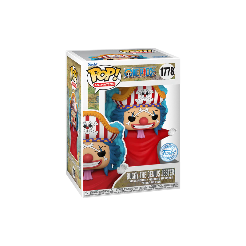ONE PIECE - POP Animation N° 1778 - Buggy (Post Time-Skip) 