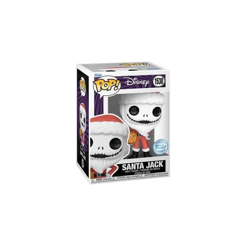 NBX - POP Disney N° 1530 - Santa Jack avec Jackolantern 