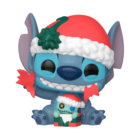 LILO & STITCH - POP Disney N° 1522 - Stitch déballant cadeau 