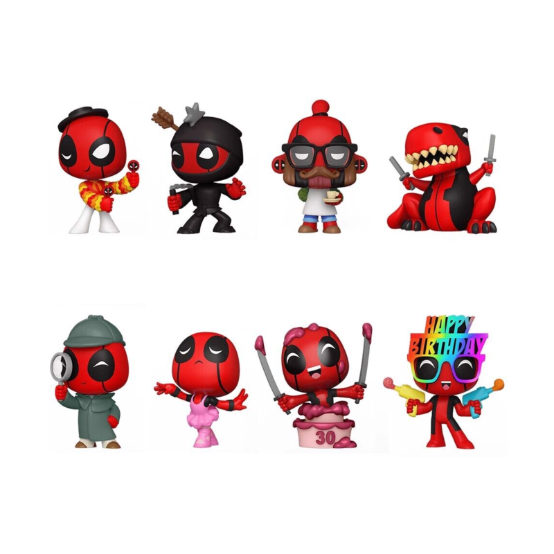 MARVEL - Deadpool - Vinyl Figures (BOX 12 Figurines) 