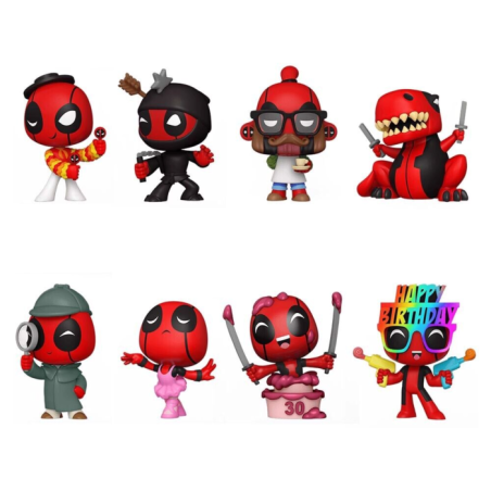 MARVEL - Deadpool - Vinyl Figures (BOX 12 Figurines) 