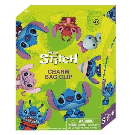 DISNEY - Stitch - Charm Bag Clip (Display 24 Pcs) 