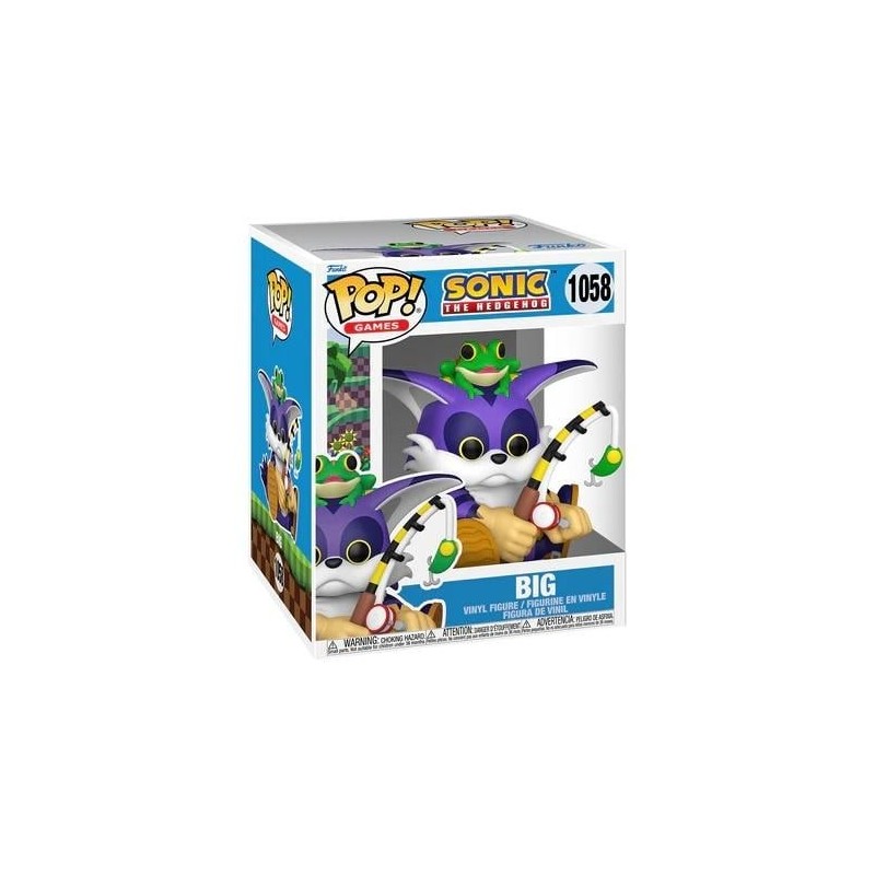 SONIC - POP Super 6'' N° 1058 - Big the Cat avec Froggy 
