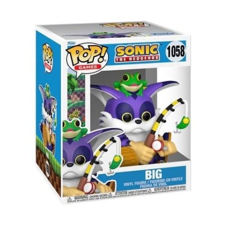 SONIC - POP Super 6'' N° 1058 - Big the Cat avec Froggy 
