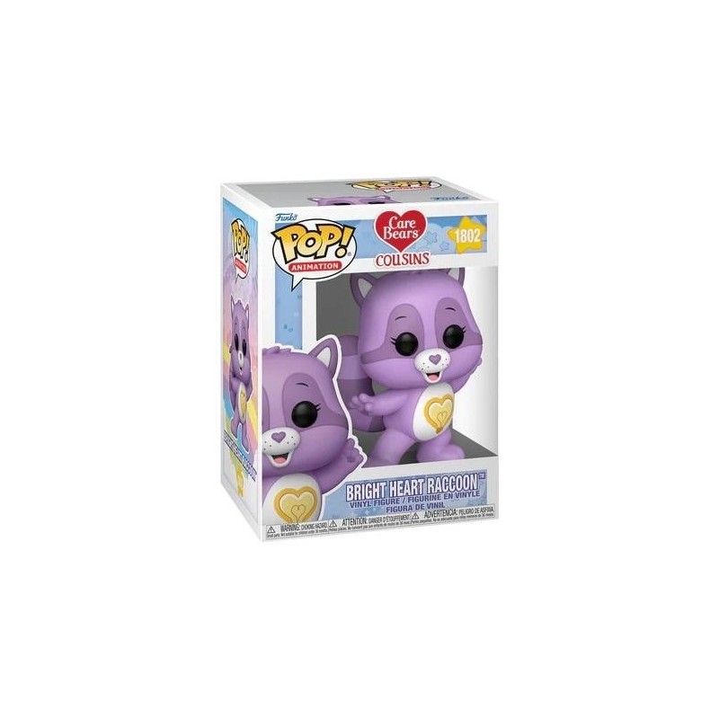 CARE BEAR COUSINS - POP Animation N° 1802 - Bright Heart Raccon 