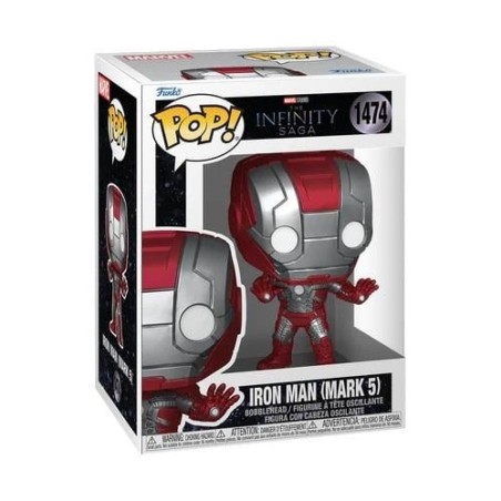 THE INFINITY SAGA - POP Marvel N° 1474 - Iron Man (Mark 5) 