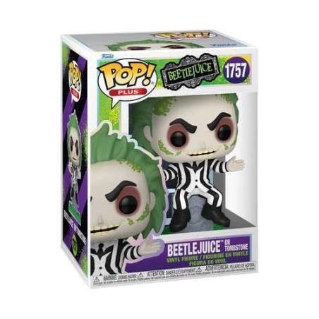 BEETLEJUICE - POP Plus N° 1757 - Beetlejuice with tombstone 