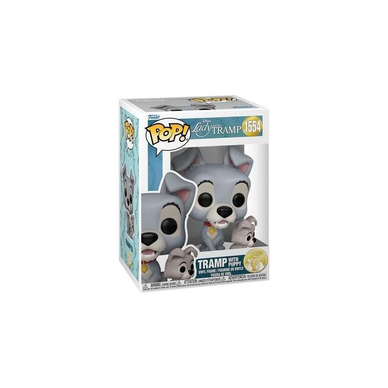 LA BELLE ET LE CLOCHARD - POP Disney N° 1554 - Clochard avec chiot 