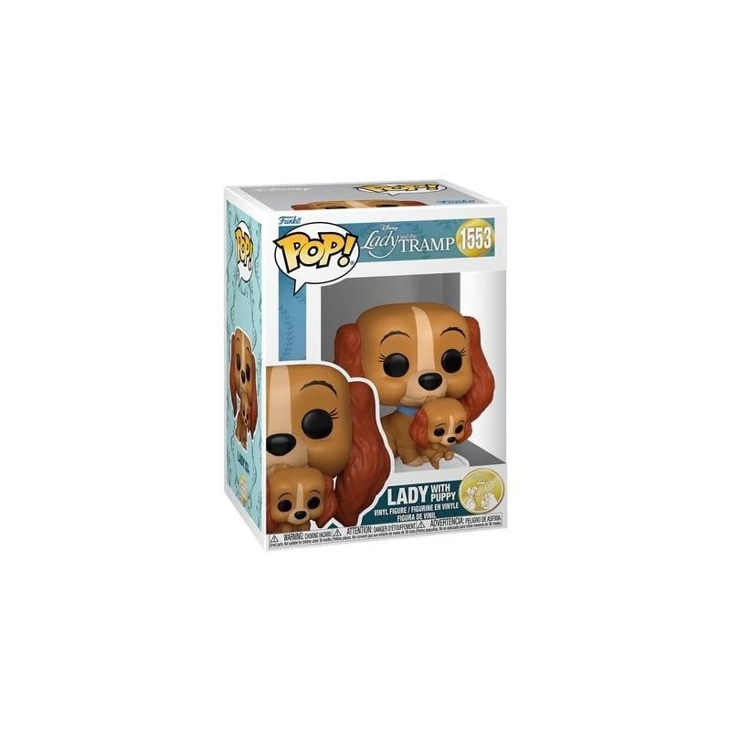 LA BELLE ET LE CLOCHARD - POP Disney N° 1553 - Lady avec chiot 