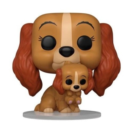 LA BELLE ET LE CLOCHARD - POP Disney N° 1553 - Lady avec chiot 