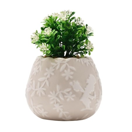ALICE AUX PAYS DES MERVEILLES - Duo - 2 Mini Pots + Fausses Plantes 