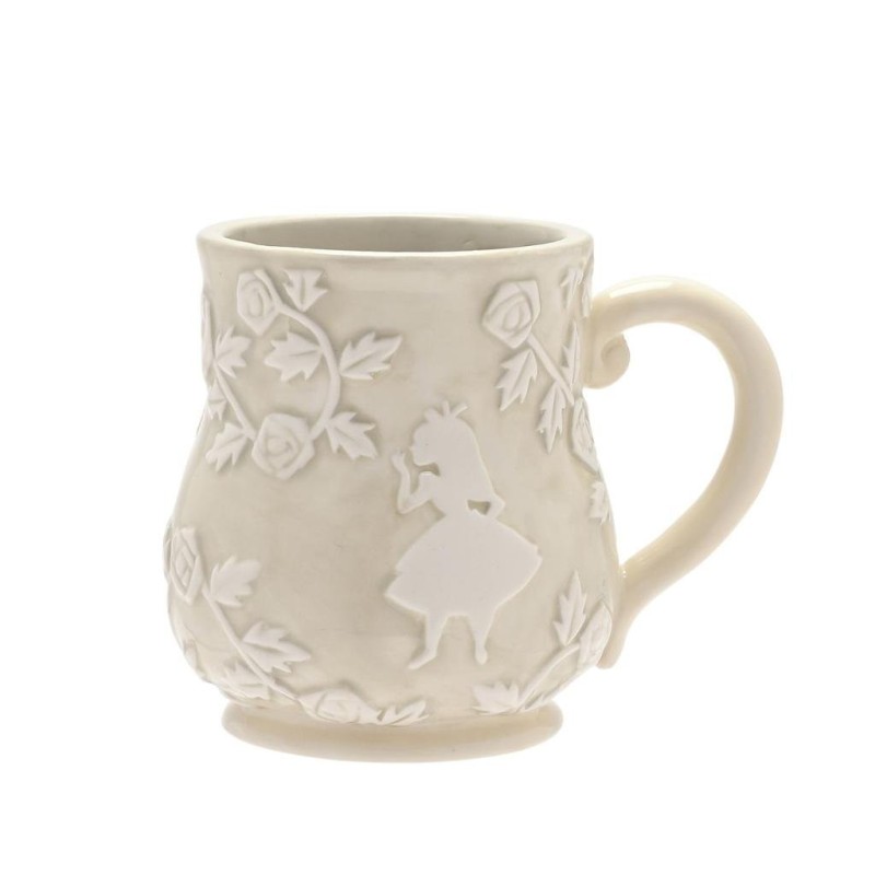 ALICE AUX PAYS DES MERVEILLES - Le Lapin Blanc - Mug en Relief 350ml 