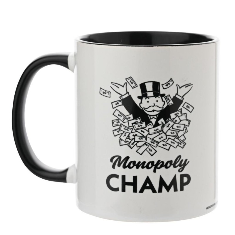 MONOPOLY - Champ - Mug Interieur Coloré - 312ml 