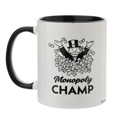 MONOPOLY - Champ - Mug Interieur Coloré - 312ml 
