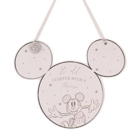 MICKEY - Plaque Décorative en Céramique 